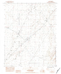 Download a high-resolution, GPS-compatible USGS topo map for Ute, NV (1984 edition)