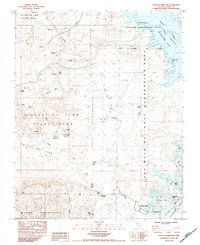 Download a high-resolution, GPS-compatible USGS topo map for Valley of Fire East, NV (1984 edition)