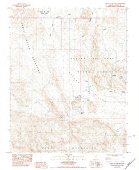 Download a high-resolution, GPS-compatible USGS topo map for Valley of Fire West, NV (1984 edition)