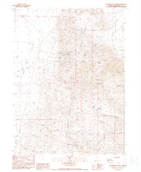 preview thumbnail of historical topo map of Humboldt County, NV in 1990