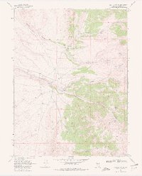 Download a high-resolution, GPS-compatible USGS topo map for Vigus Butte NE, NV (1981 edition)