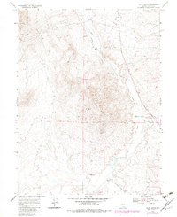 Download a high-resolution, GPS-compatible USGS topo map for Vigus Butte, NV (1983 edition)