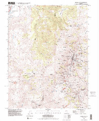 Download a high-resolution, GPS-compatible USGS topo map for Virginia City, NV (1994 edition)