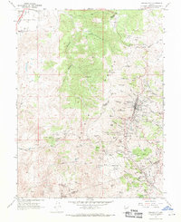 Download a high-resolution, GPS-compatible USGS topo map for Virginia City, NV (1971 edition)