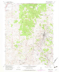Download a high-resolution, GPS-compatible USGS topo map for Virginia City, NV (1983 edition)