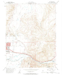 Download a high-resolution, GPS-compatible USGS topo map for Vista, NV (1959 edition)