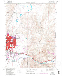 preview thumbnail of historical topo map of Washoe County, NV in 1975