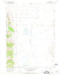 Download a high-resolution, GPS-compatible USGS topo map for Vya, NV (1968 edition)