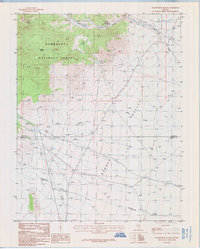 Download a high-resolution, GPS-compatible USGS topo map for Wadsworth Ranch, NV (1986 edition)