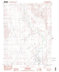Download a high-resolution, GPS-compatible USGS topo map for Wadsworth, NV (1985 edition)