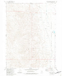 Download a high-resolution, GPS-compatible USGS topo map for Wagner Springs, NV (1983 edition)