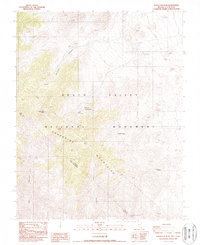 Download a high-resolution, GPS-compatible USGS topo map for Wahguyhe Peak, NV (1987 edition)