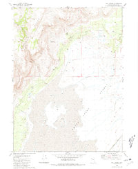 Download a high-resolution, GPS-compatible USGS topo map for Wall Spring, NV (1981 edition)