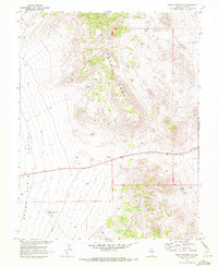 Download a high-resolution, GPS-compatible USGS topo map for Warm Springs NW, NV (1972 edition)