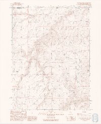 Download a high-resolution, GPS-compatible USGS topo map for Washburn Basin, NV (1991 edition)