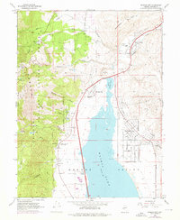 Download a high-resolution, GPS-compatible USGS topo map for Washoe City, NV (1976 edition)