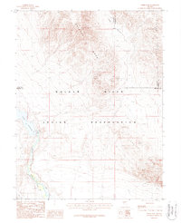 Download a high-resolution, GPS-compatible USGS topo map for Weber Dam, NV (1987 edition)