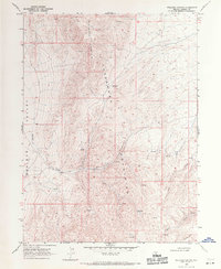 Download a high-resolution, GPS-compatible USGS topo map for Welches Canyon, NV (1971 edition)