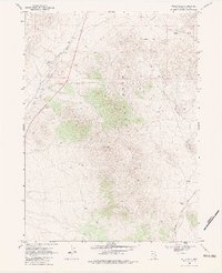 Download a high-resolution, GPS-compatible USGS topo map for Wells Peak, NV (1983 edition)