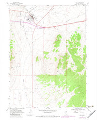 Download a high-resolution, GPS-compatible USGS topo map for Wells, NV (1983 edition)