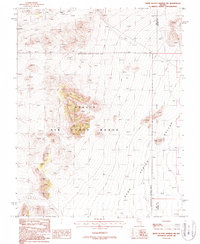 Download a high-resolution, GPS-compatible USGS topo map for White Blotch Springs NW, NV (1988 edition)