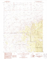 Download a high-resolution, GPS-compatible USGS topo map for White Blotch Springs SE, NV (1988 edition)