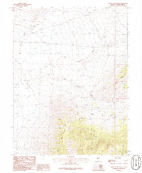 Download a high-resolution, GPS-compatible USGS topo map for White Cloud Point, NV (1986 edition)