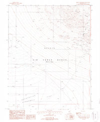 Download a high-resolution, GPS-compatible USGS topo map for White Patch Draw, NV (1988 edition)