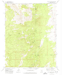 Download a high-resolution, GPS-compatible USGS topo map for White Rock Peak, NV (1974 edition)