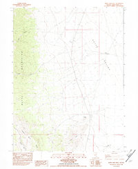 Download a high-resolution, GPS-compatible USGS topo map for White Sage Well, NV (1982 edition)