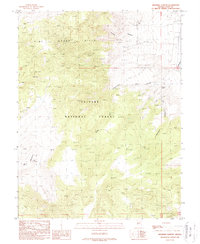 Download a high-resolution, GPS-compatible USGS topo map for Wichman Canyon, NV (1989 edition)