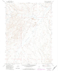 Download a high-resolution, GPS-compatible USGS topo map for Wieland Flat, NV (1983 edition)