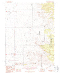 Download a high-resolution, GPS-compatible USGS topo map for Wildcat Canyon, NV (1990 edition)