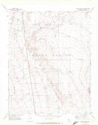 Download a high-resolution, GPS-compatible USGS topo map for Wildcat Wash NW, NV (1972 edition)