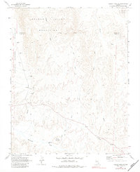 Download a high-resolution, GPS-compatible USGS topo map for Wildcat Wash SE, NV (1983 edition)