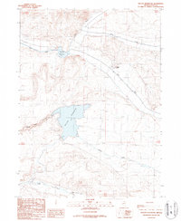 preview thumbnail of historical topo map of Elko County, NV in 1987
