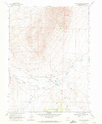 preview thumbnail of historical topo map of Elko County, NV in 1968