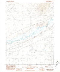 Download a high-resolution, GPS-compatible USGS topo map for Winnemucca West, NV (1982 edition)
