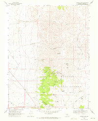 Download a high-resolution, GPS-compatible USGS topo map for Yankee Blade, NV (1971 edition)