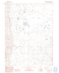 Download a high-resolution, GPS-compatible USGS topo map for Yelland Dry Lake, NV (1993 edition)