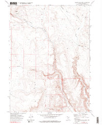 Download a high-resolution, GPS-compatible USGS topo map for Yellow Hills West, NV (1990 edition)