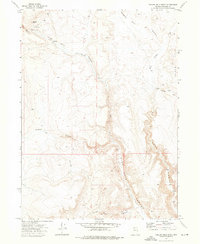 Download a high-resolution, GPS-compatible USGS topo map for Yellow Hills West, NV (1976 edition)