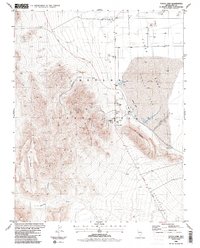 Download a high-resolution, GPS-compatible USGS topo map for Yucca Lake, NV (1987 edition)