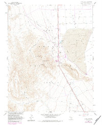 Download a high-resolution, GPS-compatible USGS topo map for Yucca Lake, NV (1984 edition)