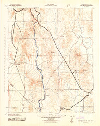 Download a high-resolution, GPS-compatible USGS topo map for Camp Mohave, NV (1942 edition)