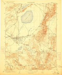 preview thumbnail of historical topo map of Churchill County, NV in 1910