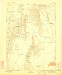 1893 Map of Disaster, 1909 Print