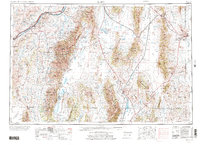 1955 Map of Elko, NV, 1974 Print