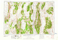 1959 Map of Baker, NV