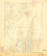 1886 Map of Granite Range